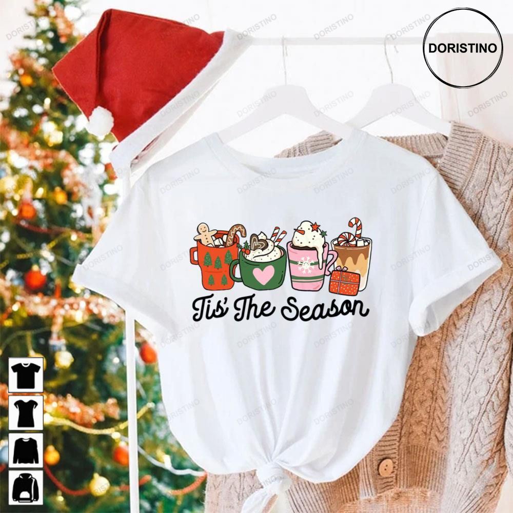 Tis The Season Christmas Drinks Limited Edition T-shirts